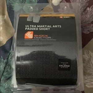 shock doctor football padded shorts